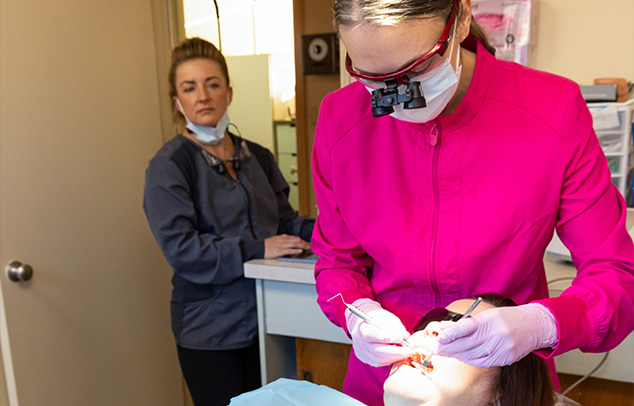 Patient on Oral Myofunctional Therapy